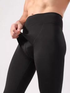 กางเกงลำลองผู้ชาย ทรงเข้ารูป ด้านหน้าสูง ทรงสลิมฟิต ทรงหลวม กางเกงขายาว ผ้ากำมะหยี่ ทรงเข้ารูป เอวกลาง ฤดูใบไม้ร่วง/ฤดูหนาว