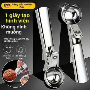 ZHENMIAO | 304 Stainless Steel Ice Cream Scoop