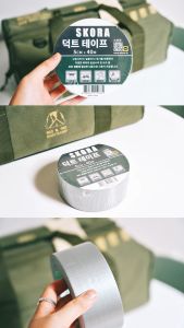 Băng keo vải đa năng siêu dính Skora băng dính vải chịu nhiệt 5cm x 15m tiện ích dán trên mọi chất liệu thương hiệu Hàn Quốc bảo hành 6 tháng