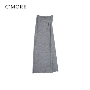 CMore Spring/Summer Lanjing Modal Comfortable Breathable Stretch Knitting Long Slim Skirt Bodycon Dress