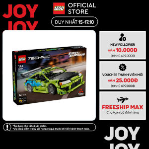 Đồ Chơi Lắp Ráp Xe Mitsubishi Eclipse Fast & Furious LEGO TECHNIC 42229 (827 chi tiết)