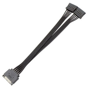 15Pin Hard Drive Power Cable 1 Male To 3/4/5/6 Female Splitter Adapter SATA Power Hard Disk Extension for DIY PC Sever