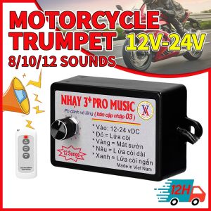 FKAUTOPARTS Horn Relay 12v24v Universal Music Rapid For Truck Car Motorcycle Tunebox Relay Music Box