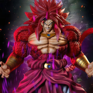 Bandai | New 30cm Premium Dragon Ball Z Figurine Brolly Statue Anime Collectible Highend Model Toy Gift For Fans Japanese Animation Gift