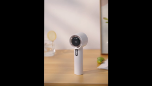 New Portable Handheld Turbo Fan 100-speed Adjustable Jet Fan Mini Fan LED Display 3000mAh Large Power