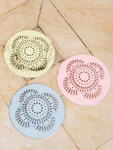 กรองขยะสำหรับท่อระบายน้ำในบ้าน ช่องระบายน้ำในห้องน้ำ ช่องระบายน้ำในครัว ป้องกันการติดขัด สำหรับใช้ในบ้าน อุปกรณ์ทำความสะอาดบ้าน