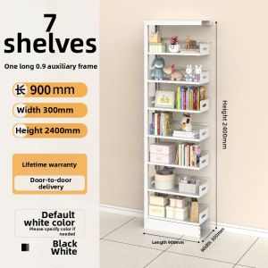 Multi-functional Iron Bookshelf