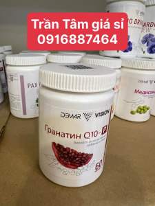 Viên uống Vision Granatin Q10 - Ngăn chặn lão hóa kèo dài tuổi thanh xuân