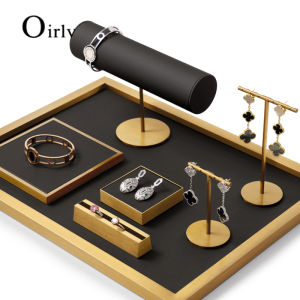 Oirlv Jewellery Display Stand Metal Earring Pendant Bracelet Display Holder Metal Rack JS078