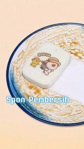 Zaman Now - 3 PCS Spons Busa Mandi Magic Motif Karakter Lucu / Aksesoris Mandi yang Imut dan Fungsional
