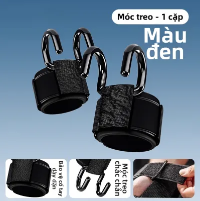 GUOQI | Bộ móc trợ lực hít xà đơn có bảo vệ cổ tay