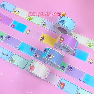Sticker Tag Label Nama Buku Jurnal Jar Toples 25 x 45 cm (1 roll/ 275 pcs)