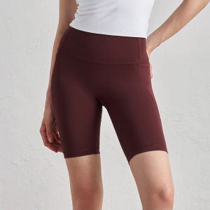 Seamless High Elastic High Waist Pocket Shaping Breathable Shorts