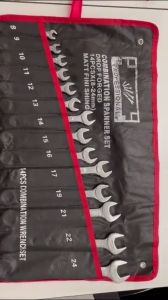 Baja kunci pas cincin kekerasan tinggi 14 pcs 8-24mm kunci pas set lengkap Set kunci pas kunci pas cincin Set kunci pas berkualitas tinggi 8pcs 14pcs kunci kombinasi Combination Spanner Wrench Kombinasi Ring dan Pas