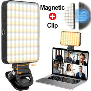 Absorption Fill Light Rechargeable Portable Camera Light LED Lamp for Magsafe IPhone Vlogging Video Selfie Lights