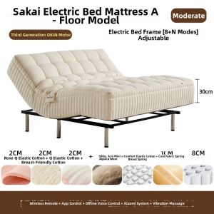 Smart AI Mattress Voice Control Snore Reduction Massage Sleep Monitoring