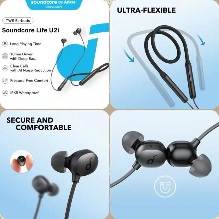 ANKER SOUNDCORE CRYSTAL CLEAR CALLS WIRELESS HEADPHONE MODEL:BT