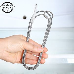 Hard-Bristled Crevice Cleaning Brush Drain Dredge Cleaning Scrub Brush 150cm