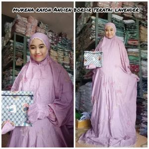 Mukenah Andine Terusan + Free Pouch