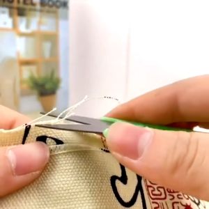 PINK Multicolor Trimming Sewing Scissors U Shape Clippers Yarn Stainless Steel Craft Tailor Portable