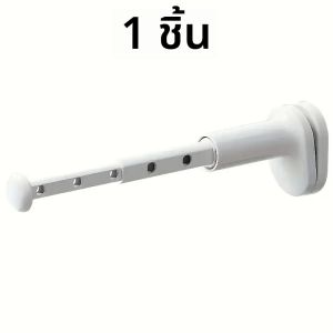 ไม้แขวนเสื้อพับแบบพกพาแบบหนา ราวตากผ้าสำหรับเดินทางแบบขยายได้ ติดตั้งและพกพาได้ง่าย ประหยัดพื้นที่