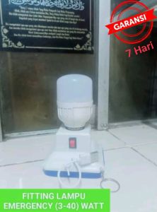 FITTING LAMPU EMERGENCY USB 3-50 WATT