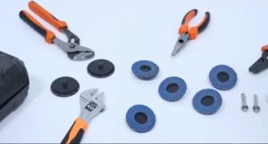 Si Fang | 20/40pcs 2Inch Sanding Disc Quick Change Flap Discs 40/60/80/120 Grit Sanding Pad With Pad Holder Conditioning Disc For Grinding
