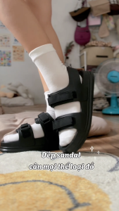 Giày Sandal Quai Nylon NEON Đúc Nguyên Khối EVA Cao Cấp Dép Đẹp Có Quai Sau Nam Nữ Chống Trượt NATO