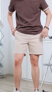 Quần short kaki nam lưng thun kaki mềm mịn big size cho người 95kg - FORMEN SHOP - FMPS227