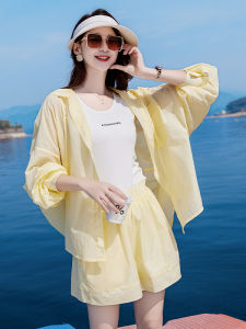 MANWUJINGLING | Sun Protection Clothing Leisure Shorts Set