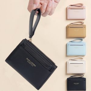 Ví Nữ 2025 Mới Ví Nữ Xếp Ly Khóa Kéo Đựng Tiền Xu Thời Trang Đơn Giản Đa Năng Cầm Tay Nhỏ Tươi Mới