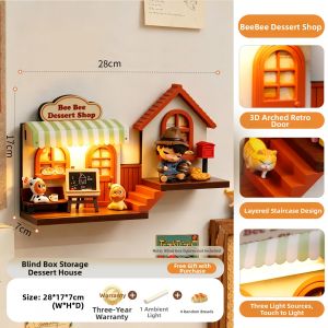 ARTPIONEER | Wall-mounted DIY Display Rack for Collectibles Decor