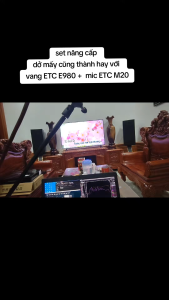 Micro ETC DX M20 – Mẫu Mới 2025 Chính Hãng Hát Karaoke Gia Đình & Sân Khấu