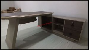 Executive Desk / Manager Office Table / Supervisor L Shape Table / Meja Office / Meja Pejabat