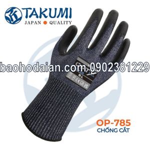 Găng Tay Chống Cắt Wonder Grip Opty OP-785 phủ PU