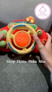 Đồ Chơi Mô Phỏng Tay Lái Xe Ôtô Có Nhạc Và Đèn Vui Nhộn Kích Thích Sự Phát Triển Cho Bé
