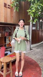 🌈MesubShop🌈เสื้อยืด เสื้อแขนกุด OVERSIZE ผ้าคอตตอน 🧁 สาวอวบใส่ได้ เสื้อยืดทรงเบสิค สีมินิมอล รุ่น เสื้อแขนกุด