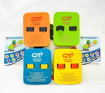 Phao Lưng Tập Bơi Trẻ Em Người Lớn 2 Lớp - Chất Liệu Xốp Nguyên Khối Độ Nổi Cao