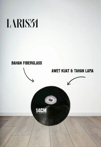 Alat Dulang Emas Ukuran 14cm | (HITAM POLOS)