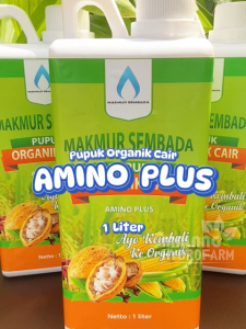 Pupuk Organik Cair Amino Plus 1 L POC pertumbuhan organic alami hydroponik hidroponik sembada makmur