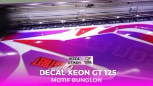 Terbaru Decal Xeon GT 125 Full Body Stiker Xeon GT 125 Full Body Desain Gradasi