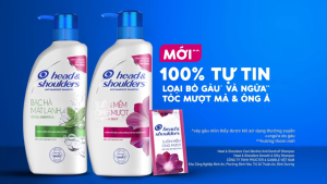Combo 5 dây 10 gói - Dầu Gội Sạch Gàu Head & Shoulders Suôn Mềm Óng Mượt