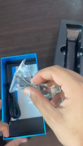 Kemei KM 046 Cordless Professional Hair Trimmer Metal hair clipper original mens shaver USB rechargeable Hair Cutting Machine.