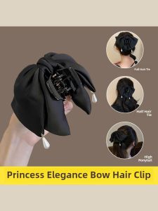 Kẹp Tóc Hình Bướm Đen Cỡ Lớn Dành Cho Nữ Kẹp Tóc Kiểu Tóc Đuôi Ngựa Kẹp Tóc Thời Trang Kẹp Tóc Hình Công Chúa Mới 2023