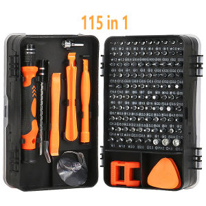 115-in-1 Precision Screwdriver Set Professional Multi-Functional Repair Tool with 98 Magnetic Screwdriver Bits Suitable for iPhone and Glasses