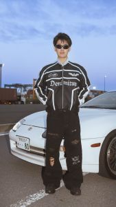 H1 Tri Fabric Baggy - Carbon Black - Celana Jeans