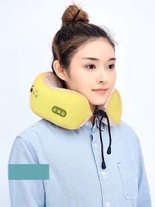 Gối Massage Cổ Chữ U Gối Massage Cổ Hồng Ngoại Gối Mát XaCao Cấp Massage Giảm Đau Mỏi Cổ Vai Gáy Hỗ Trợ Máu Lưu Thông Lên Não Xua Tan Mệt Mỏi - Bảo hành 12 Tháng Trên Toàn quốc !