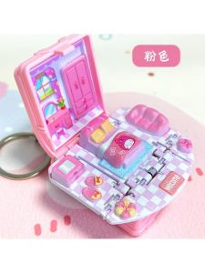 Sanrio | 3D Sanrio Folding Pop-up Book Mini Keychain Astronaut Educational Castle Stress Relief Creative Accessories
