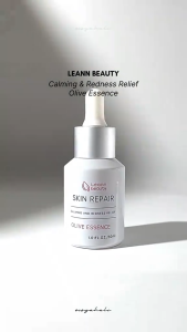 LEANN BEAUTY 3% Olive Essence Facial Serum Wajah Acne Skin Version | Soothes Relieve Redness Repair Sensitive Skin