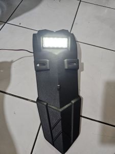 Spakbor belakang yamaha mxking bahan abs plus mata kucing flash mxking
